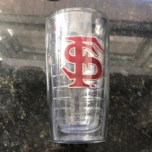 Florida State University 16oz tervis tumbler